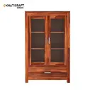 Ziya Solid Wood Sheesham Bookshelf-3.webp