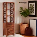 Akira Solid Wood Sheesham Bookshelf.webp