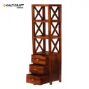 Akira Solid Wood Sheesham Bookshelf-4.webp