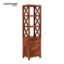 Akira Solid Wood Sheesham Bookshelf-2.webp