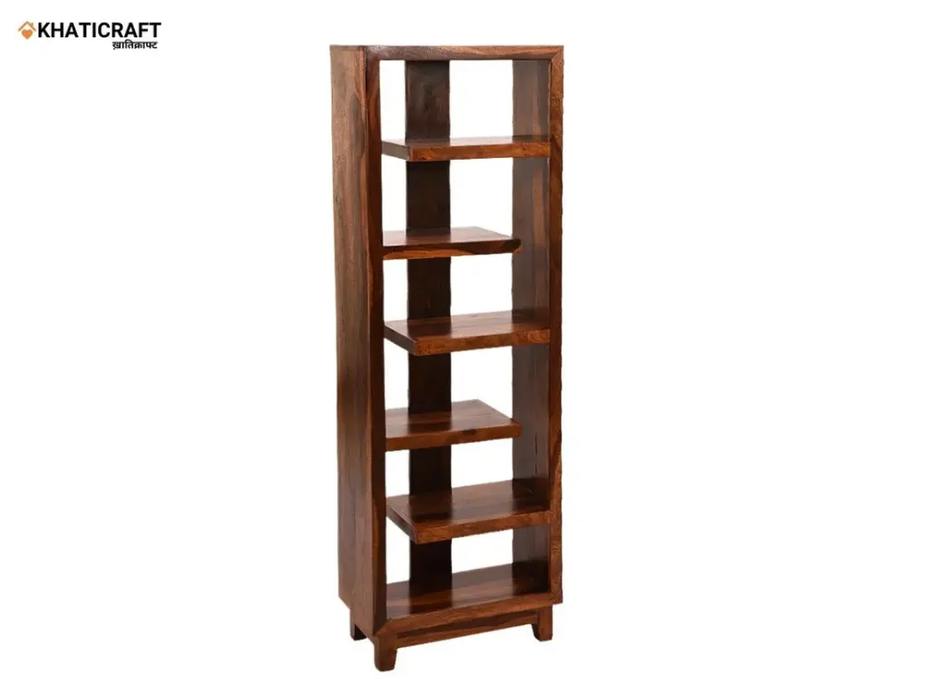 Hola Solid Wood Sheesham Bookshelf-1.webp