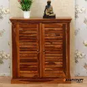 Dhara Solid Wood Sheesham Shoe Rack-1.webp