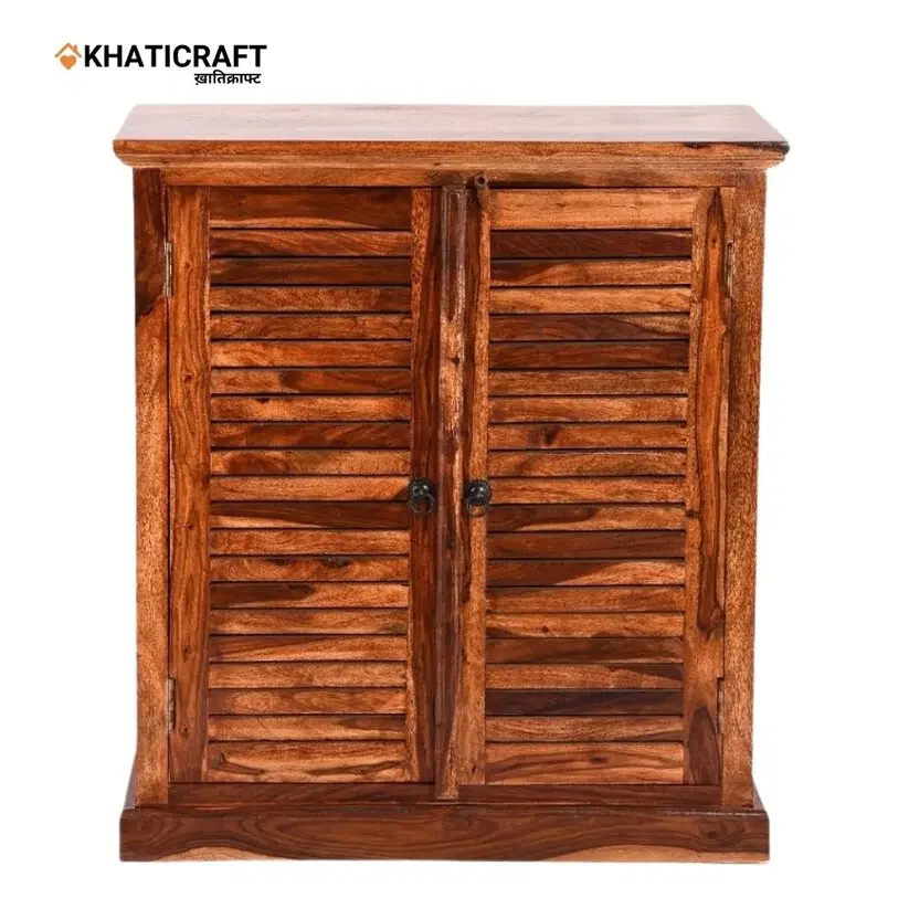 Dhara Solid Wood Sheesham Shoe Rack-2.webp
