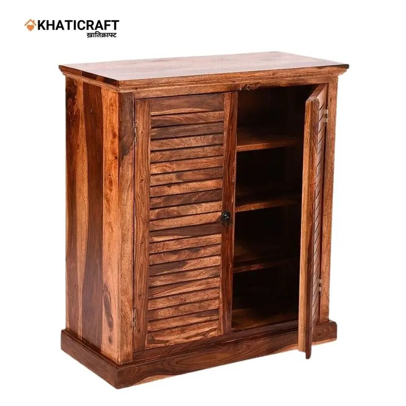 Dhara Solid Wood Sheesham Shoe Rack-4.webp