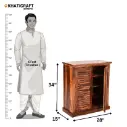 Dhara Solid Wood Sheesham Shoe Rack-6.webp