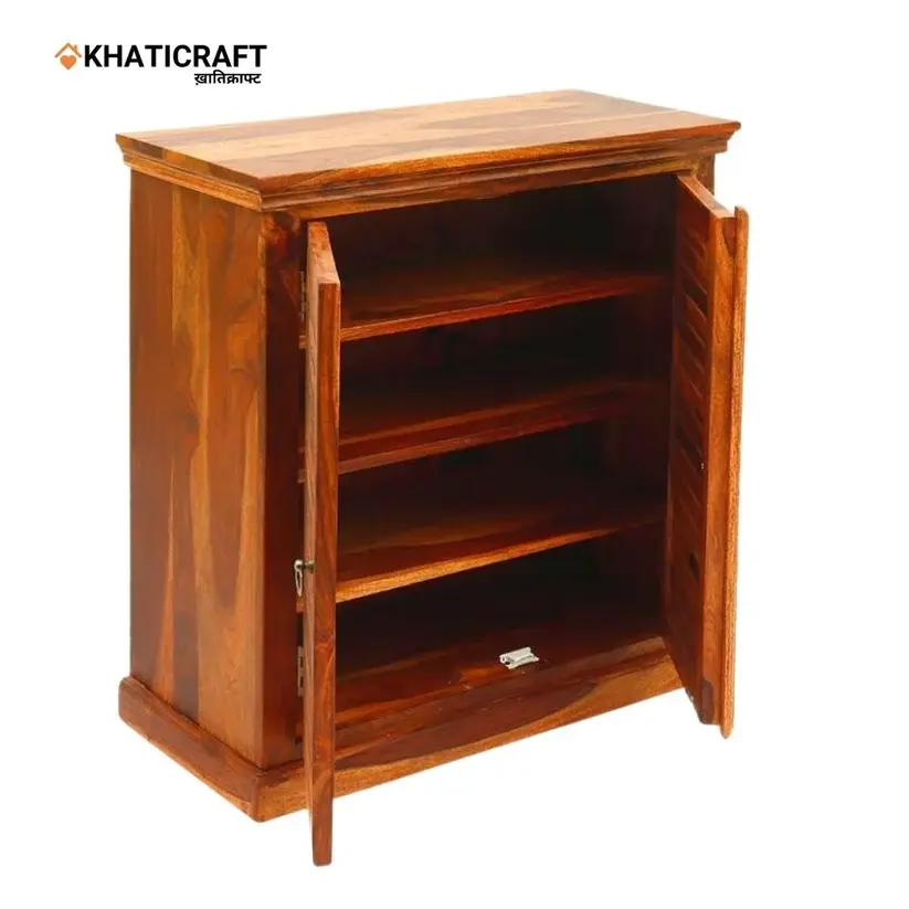 Dhara Solid Wood Sheesham Shoe Rack-3.webp