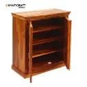 Dhara Solid Wood Sheesham Shoe Rack-3.webp