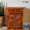 Dhara-1 Solid Wood Sheesham Shoe Rack-1.webp