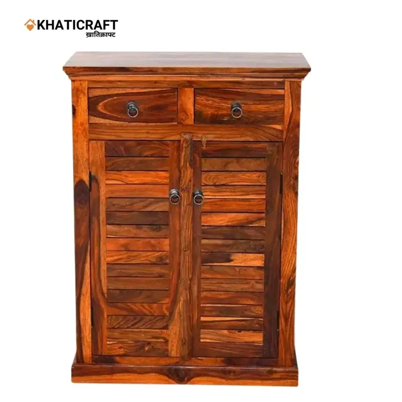 Dhara-1 Solid Wood Sheesham Shoe Rack-3.webp