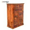 Dhara-1 Solid Wood Sheesham Shoe Rack-4.webp