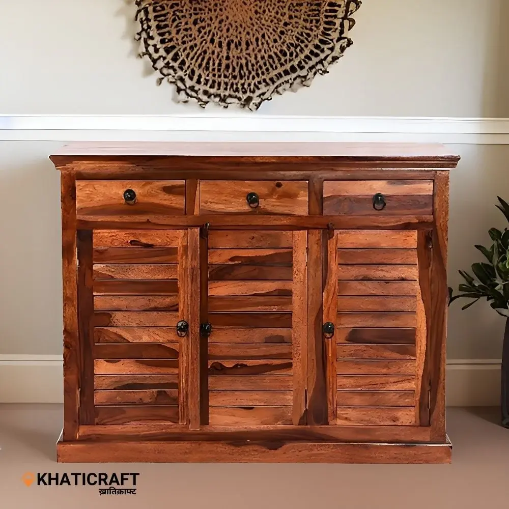Dhara-2 Solid Wood Sheesham Shoe Rack-1.webp