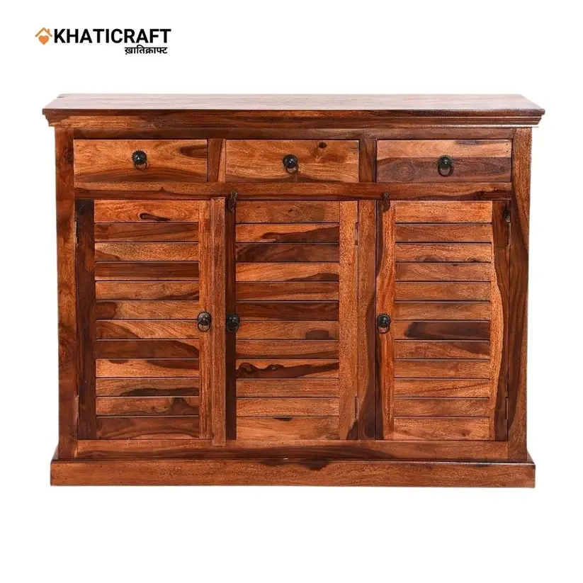 Dhara-2 Solid Wood Sheesham Shoe Rack-2.webp