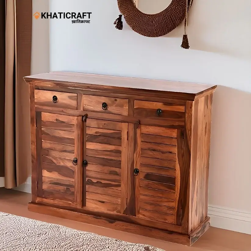Dhara-2 Solid Wood Sheesham Shoe Rack-.webp