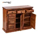 Dhara-2 Solid Wood Sheesham Shoe Rack-4.webp