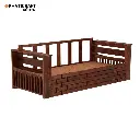 Molai Sofa Cum Bed in solid wood sheesham by Khaticraft (7).webp