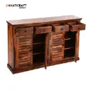 Dhara-3 Solid Wood Sheesham Shoe Rack-4.webp