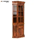 Ziya Solid Wood Sheesham Corner Cabinet-2.webp
