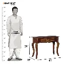 Usha Solid Wood Sheesham Console Table-7.webp