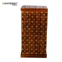 Tamra Single Door Solid Wood Sheesham Bar Cabinet-2.webp