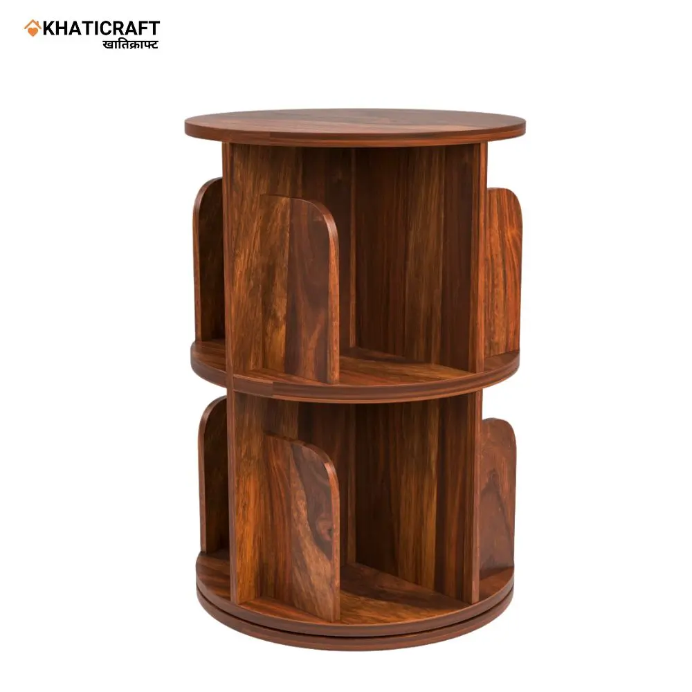 Dhuri Bookshelf in solid wood sheesham by Khaticraft (3).webp