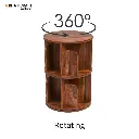 Dhuri Bookshelf in solid wood sheesham by Khaticraft (4).webp