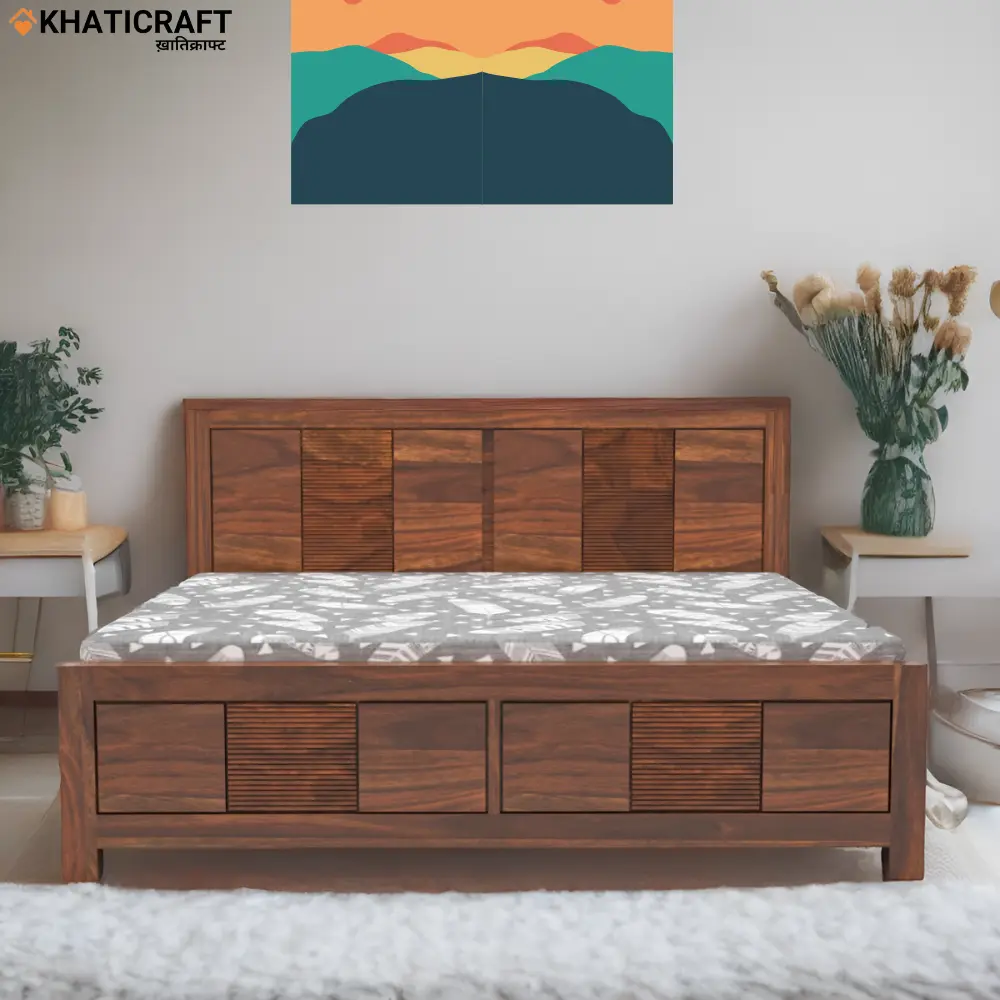 Amol King Size Bed