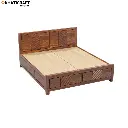 Amol King Size Bed