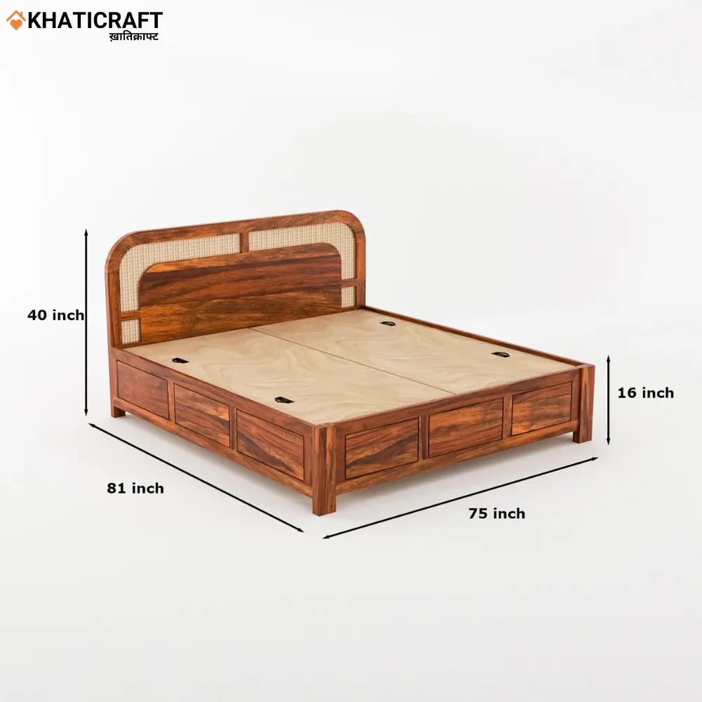 Naira King Size Box Bed