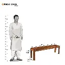 Rami Bench in solid wood sheesham by Khaticraft (3).webp