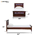 Neel Single Bed without Storage