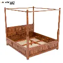 Stupa Poster Bed