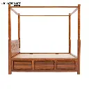 Stupa Poster Bed