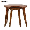 Chavi Nested Stool Set