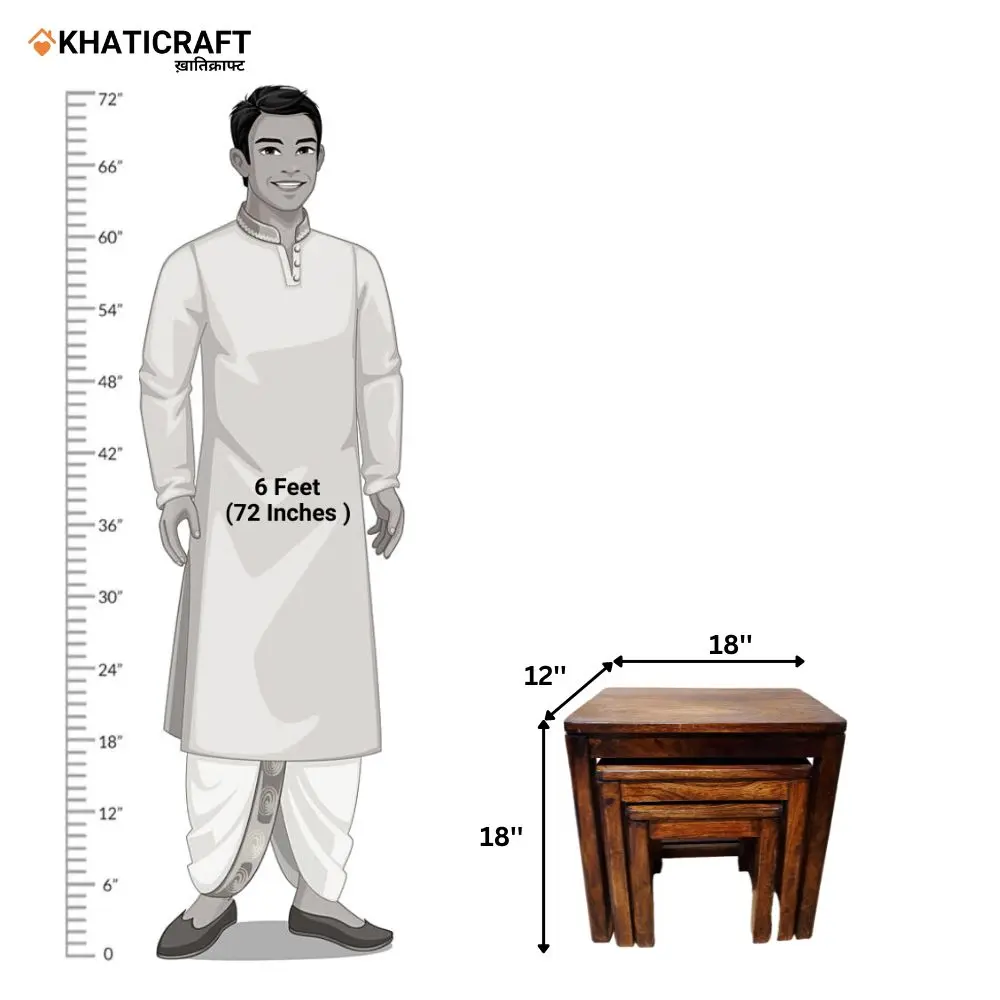 Rami Nested Stool Set