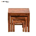 Akira Nested Stool Set