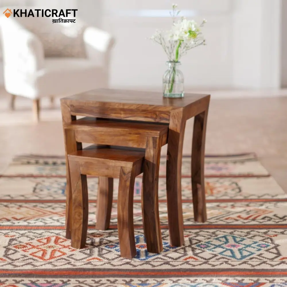 Kian Nested Stool Set