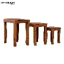 Kian Nested Stool Set