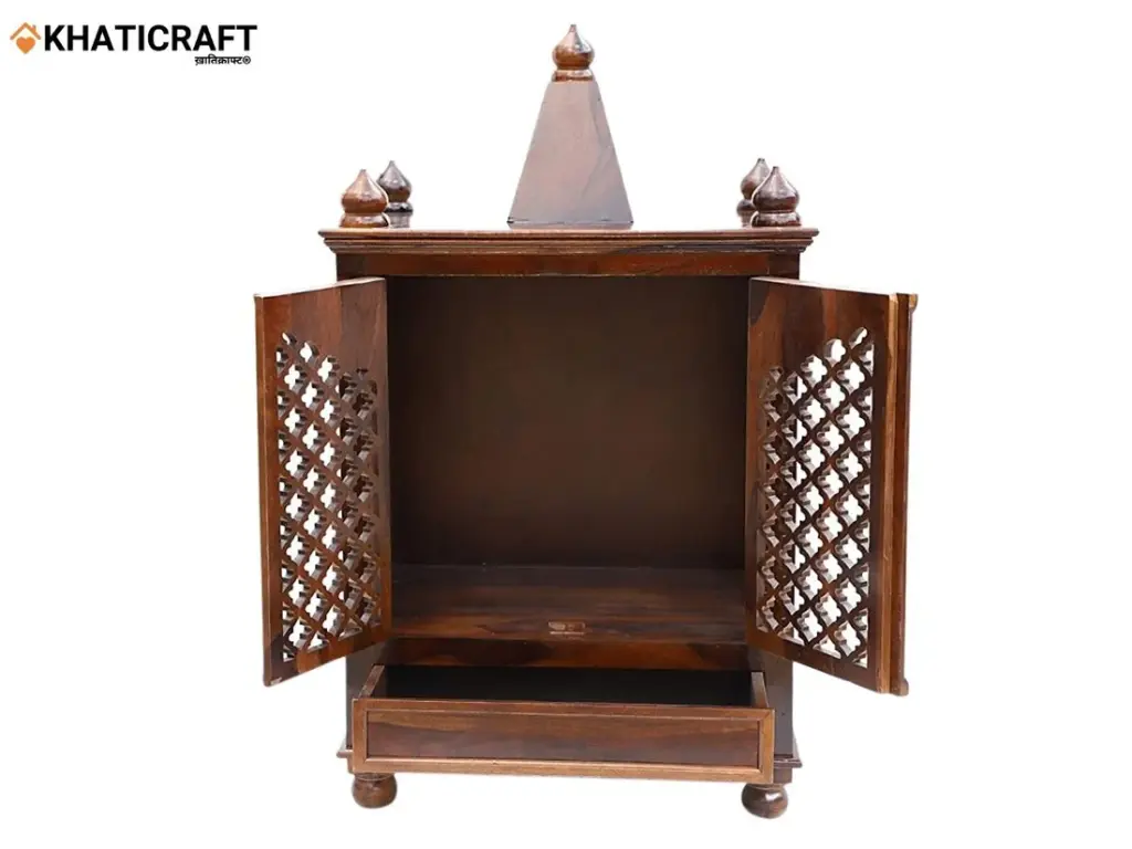 Ira Solid Wood Sheesham Temple-3.webp