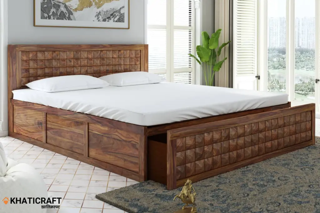 Stupa King Size Trolly Bed