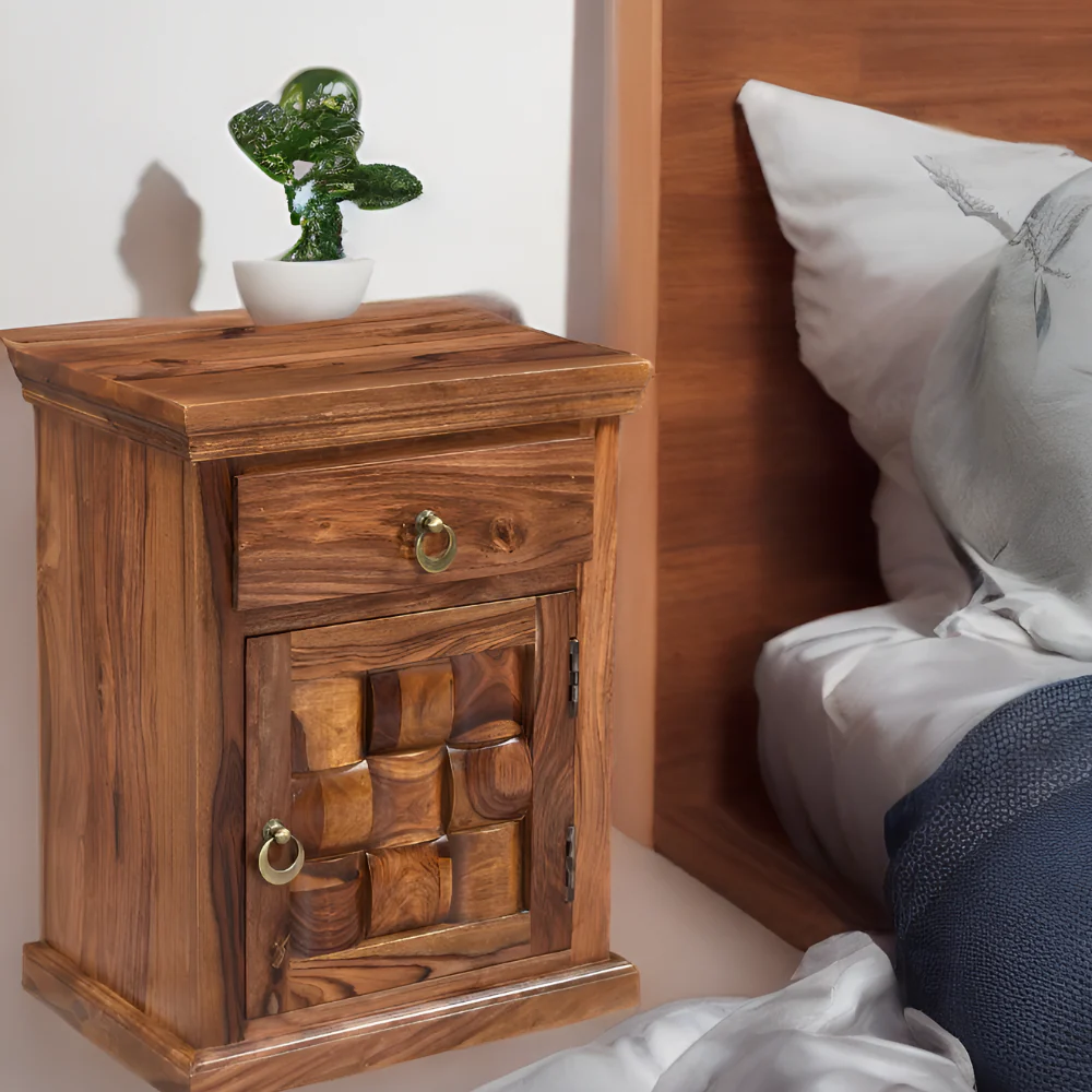 Niwar Bedside Table