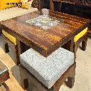 Chitra Nested Coffee Table Set of 5(1+4)