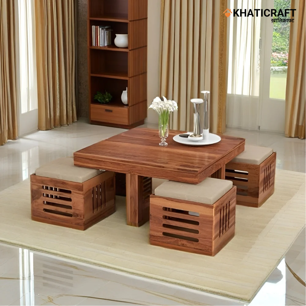 Ulka Nested Coffee Table Set of 5(1+4)