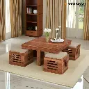 Ulka Nested Coffee Table Set of 5(1+4)