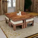 Sara Cushion Top Nested Coffee Table Set of 5(1+4)