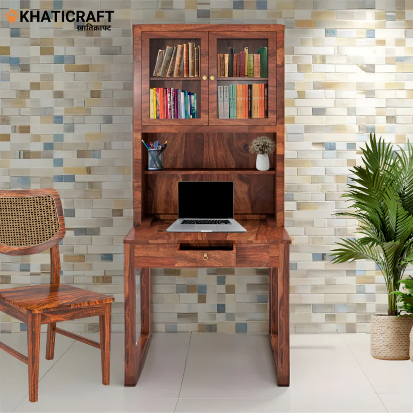 Arya 1 Study Table with Bookshelf