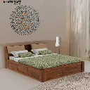Ikshya Solid Wood Bed