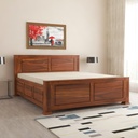 Viraj Solid Wood Bed