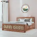 Rukm Solid Wood Bed
