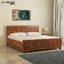 Giri Solid Wood Bed