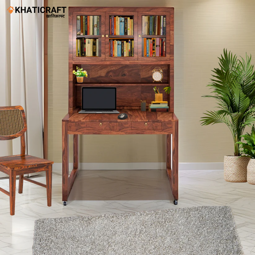 Arya 2 Study Table with Bookshelf